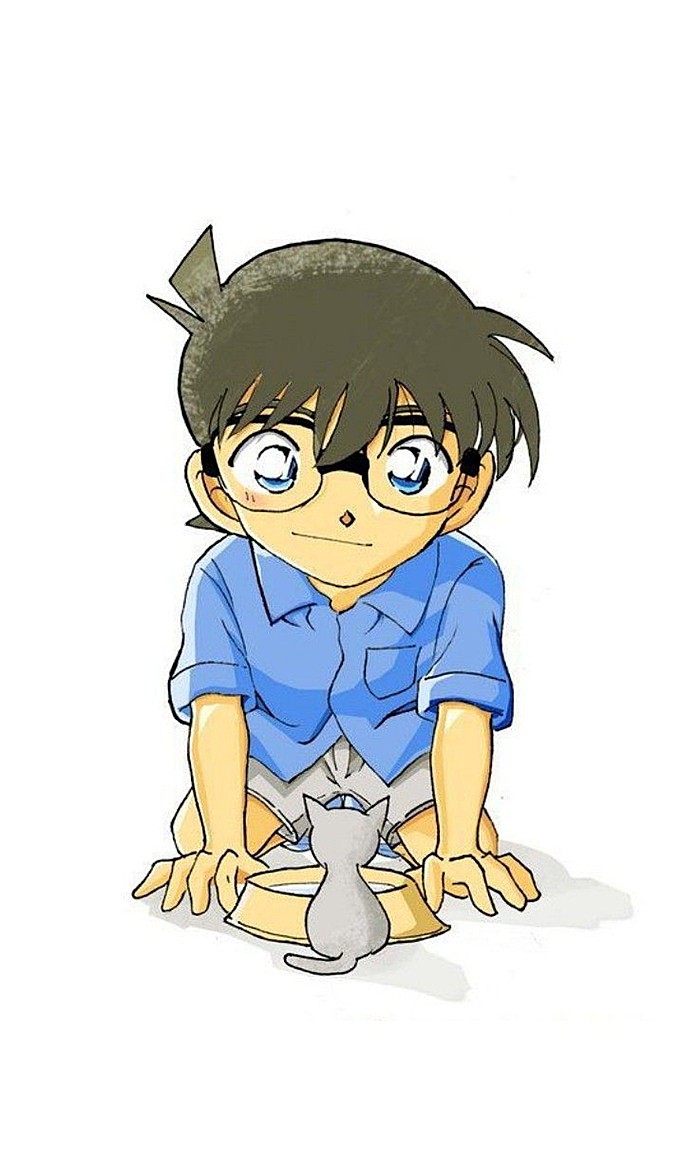 hinh nen conan chibi đep nhât