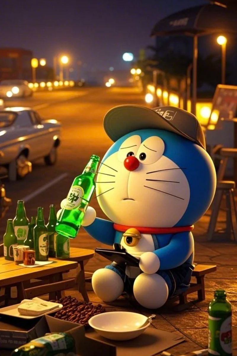 hình nền doraemon 4k