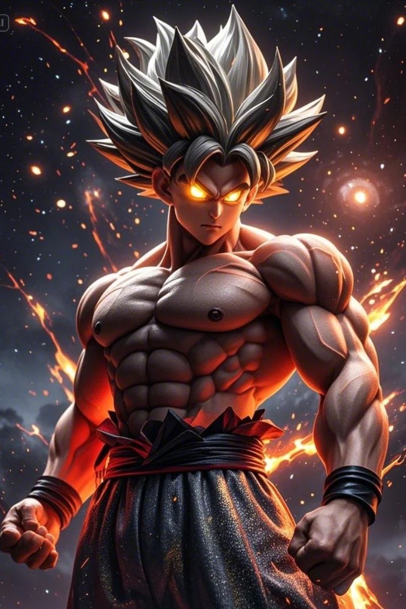 hình nền goku 3d