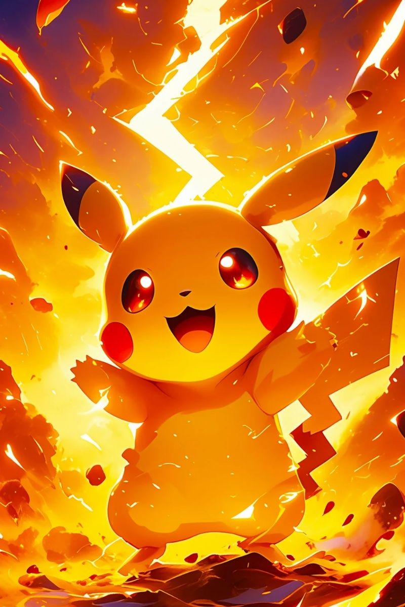 hình nền pikachu 3d