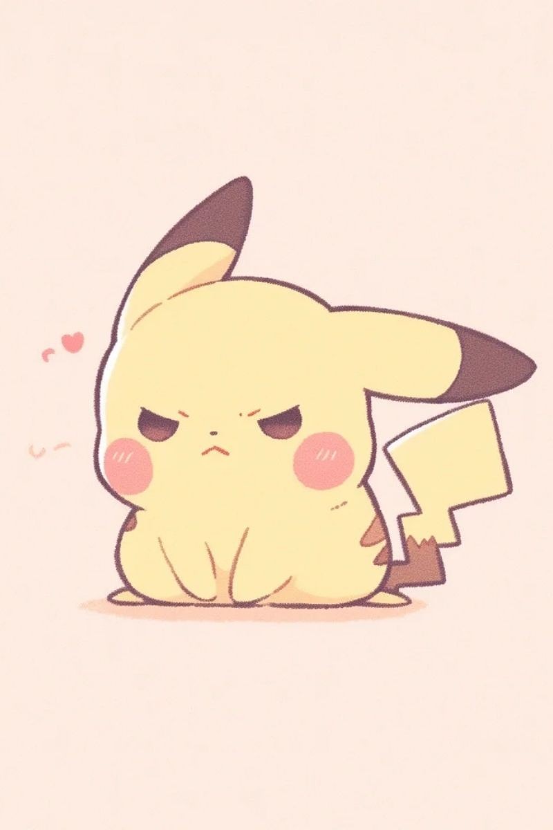 hình picachu dễ thương