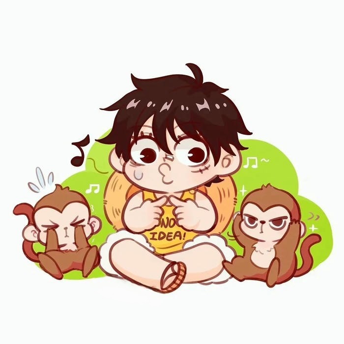 luffy chibi đẹp cực