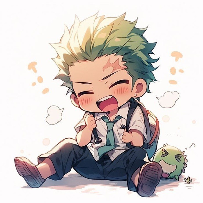 zoro chibi cực cute