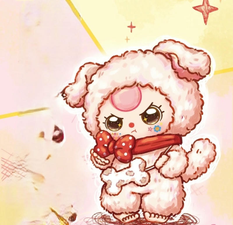 ảnh baby three chibi 4k