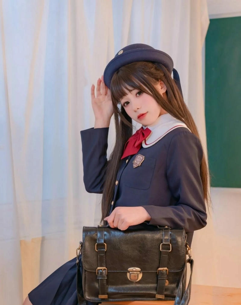 ảnh cosplay nữ sinh ngọt nước