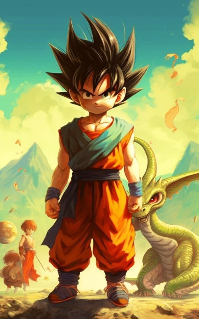 ảnh goku chibi cute