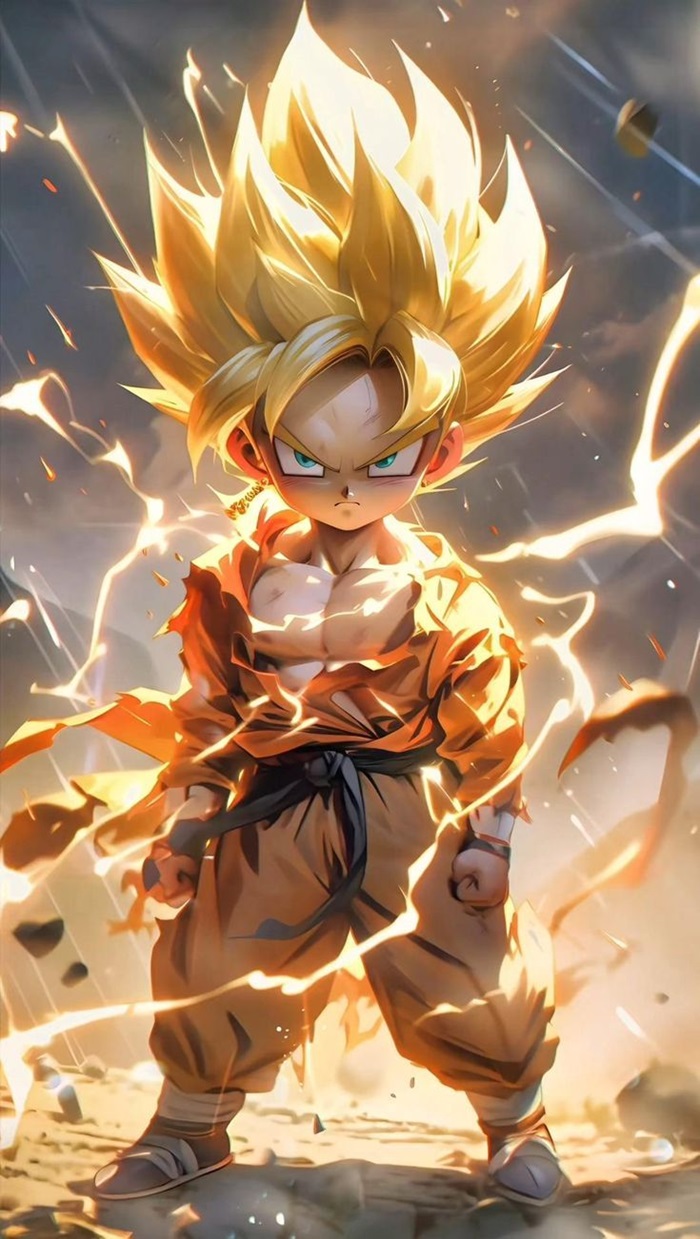 ảnh goku chibi