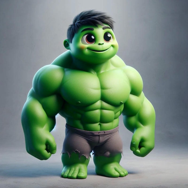 ảnh hulk chibi cực đẹp
