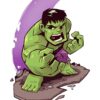 Những hình ảnh Hulk chibi, khổng lồ xanh siêu ngầu cho iPhone