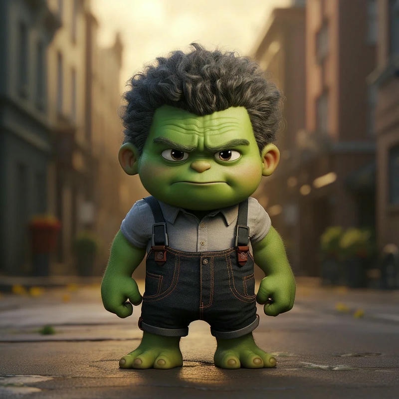 ảnh hulk chibi full hd