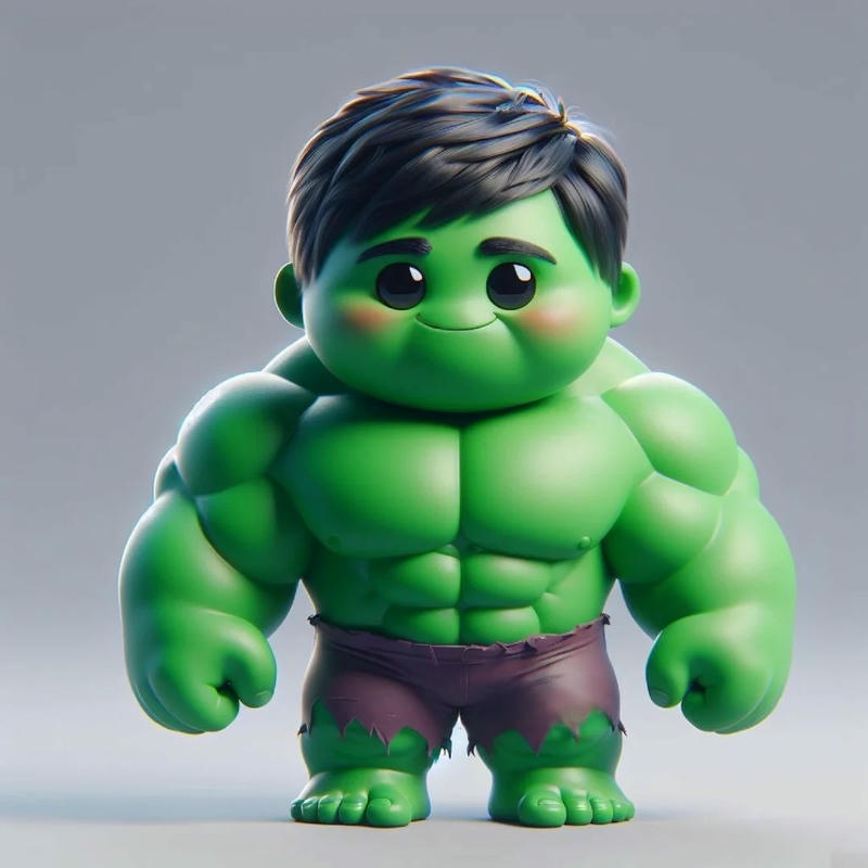 ảnh hulk chibi siêu đẹp