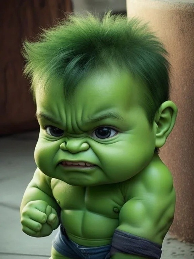 ảnh hulk chibi