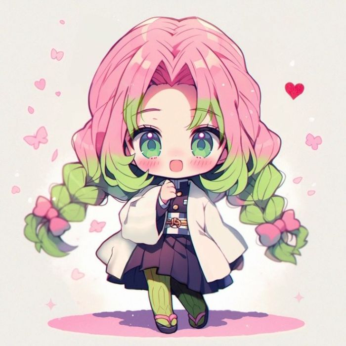 ảnh mitsuri chibi đẹp nhất