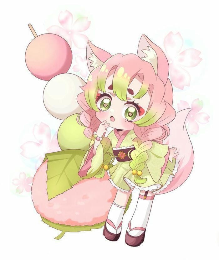 ảnh mitsuri chibi xinh nhất