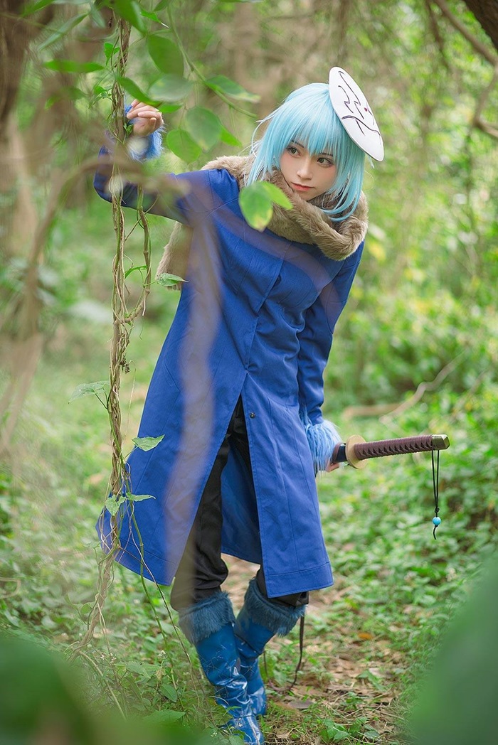 ảnh rimuru cosplay dễ thương