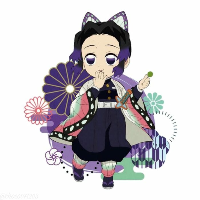 ảnh shinobu chibi siêu ngầu