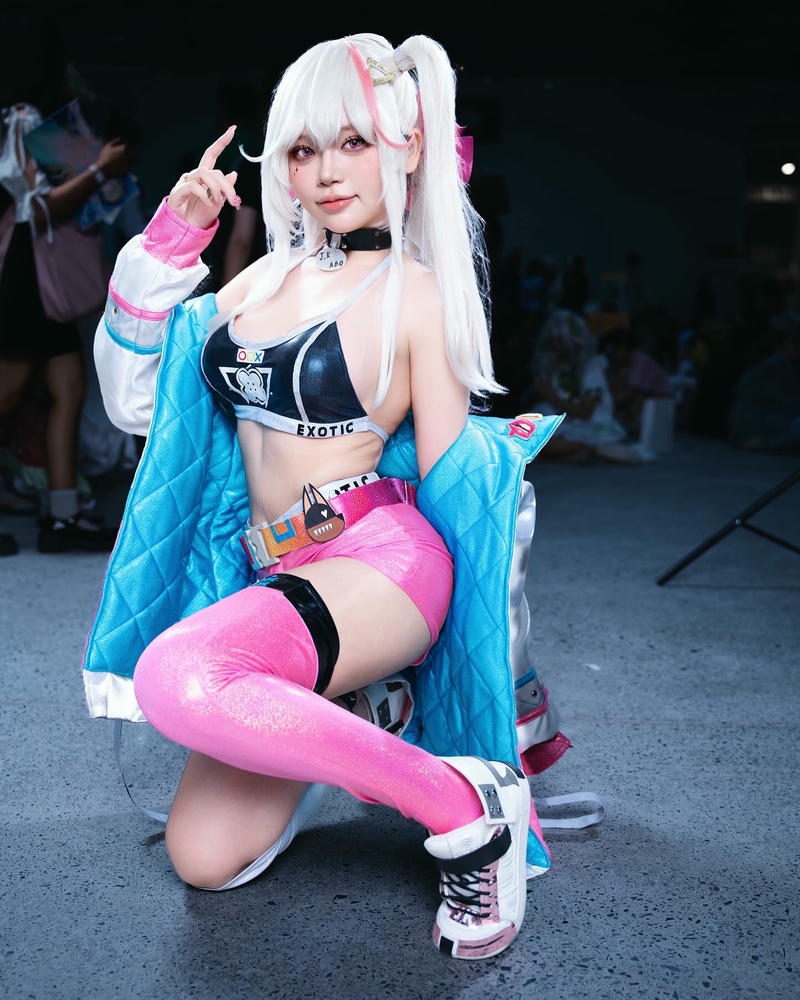 ảnh zinie quỳnh cosplay đáng yêu