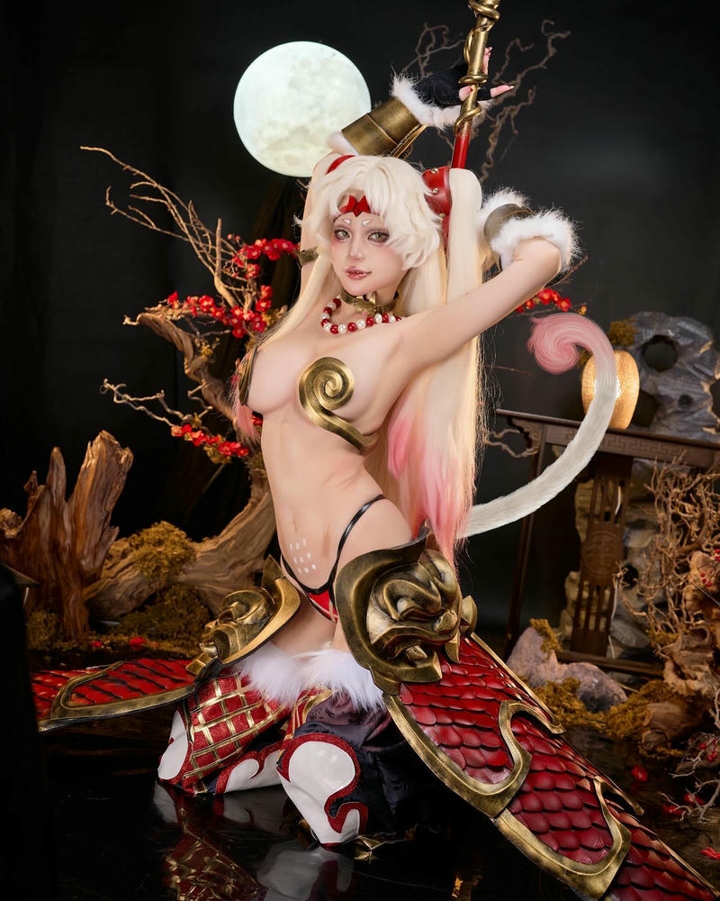 ảnh zinie quỳnh cosplay dễ thương