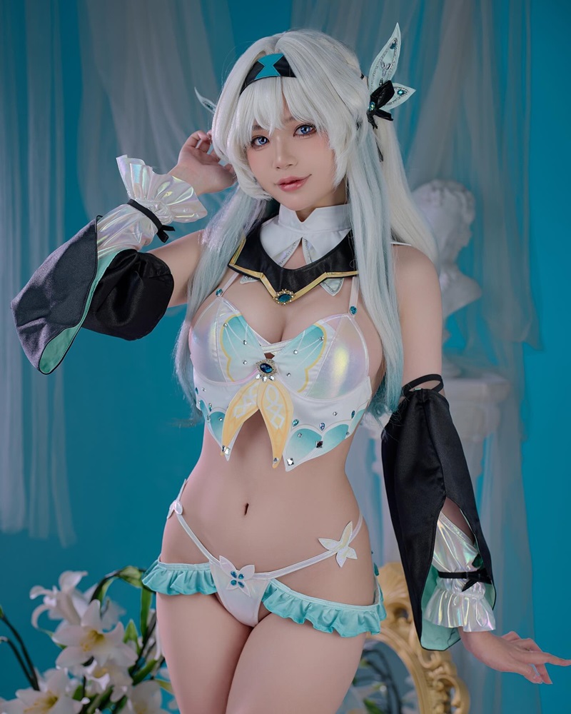 ảnh zinie quỳnh cosplay xinh