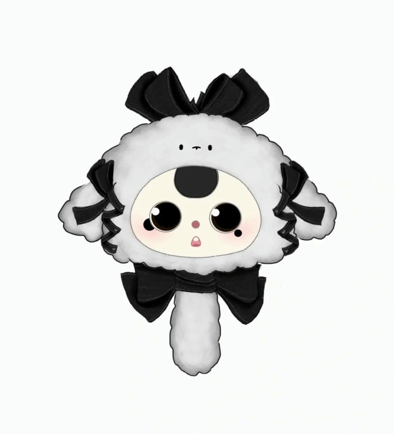 baby three chibi 3d