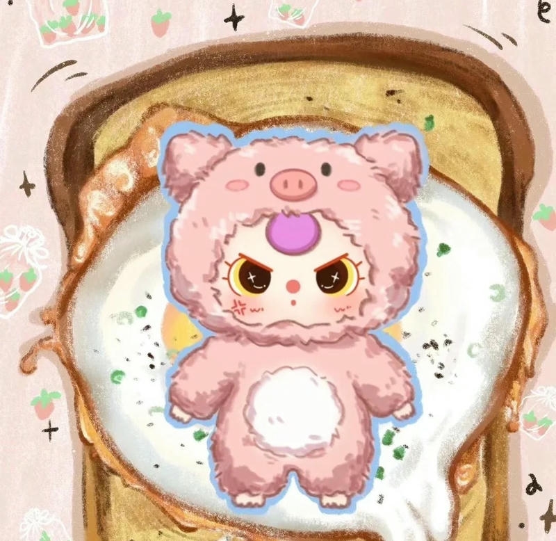baby three chibi 4k