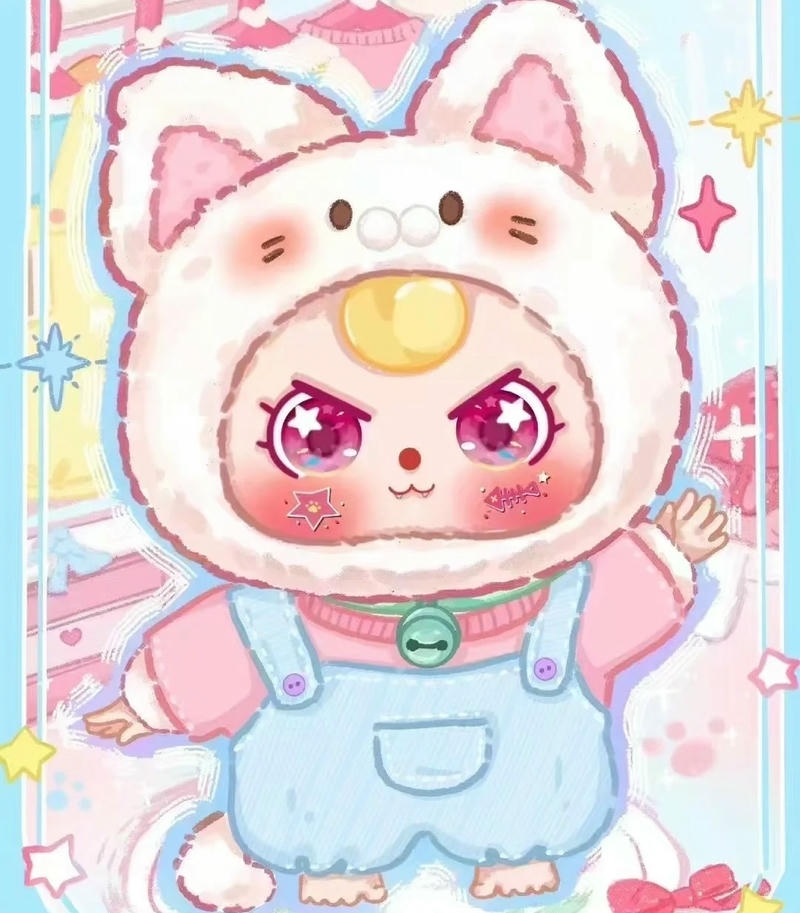 baby three chibi cute