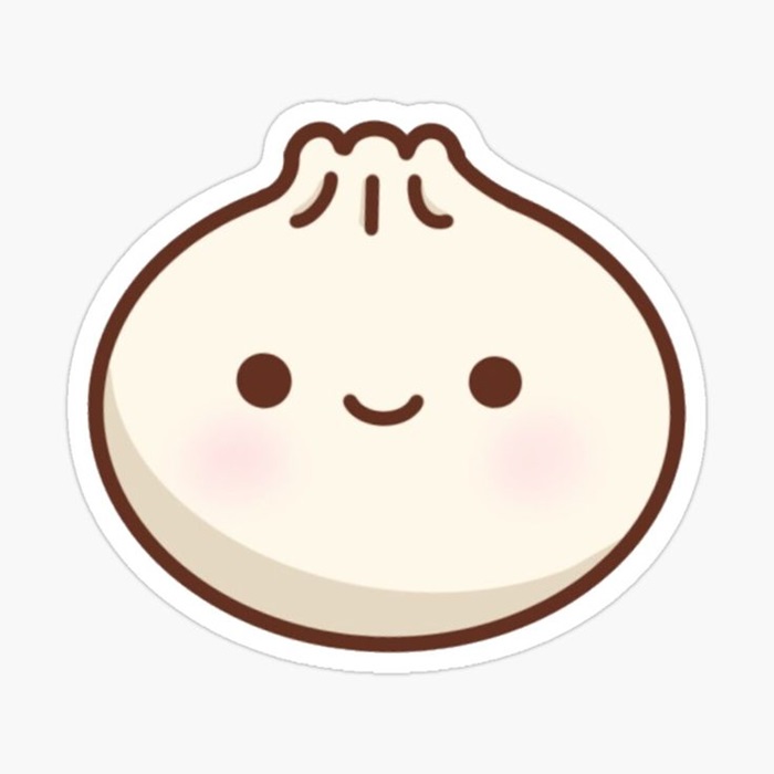 bánh bao chibi cute
