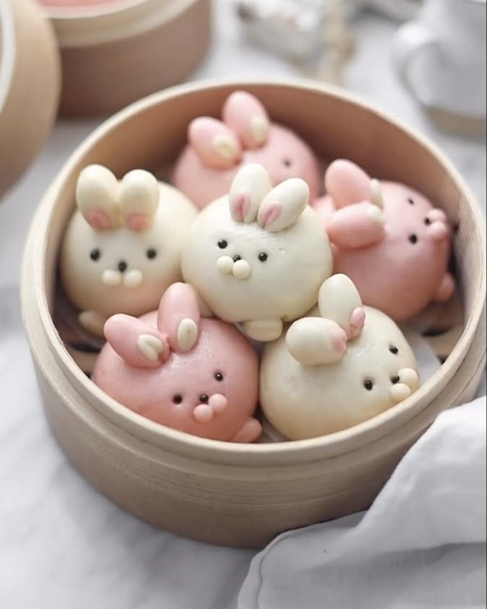 bánh bao chibi hình thỏ