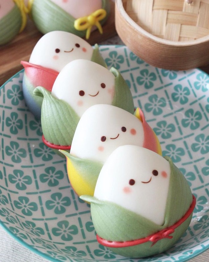 bánh bao chibi siêu đáng yêu