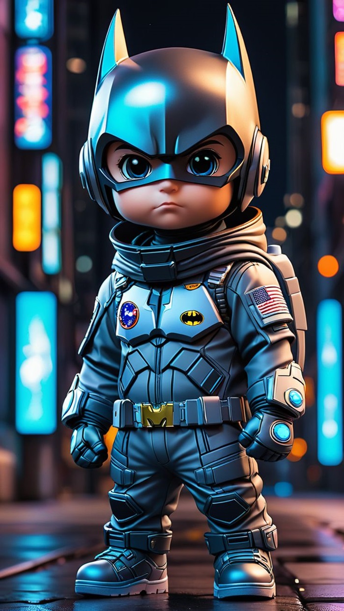 batman chibi 3D đẹp