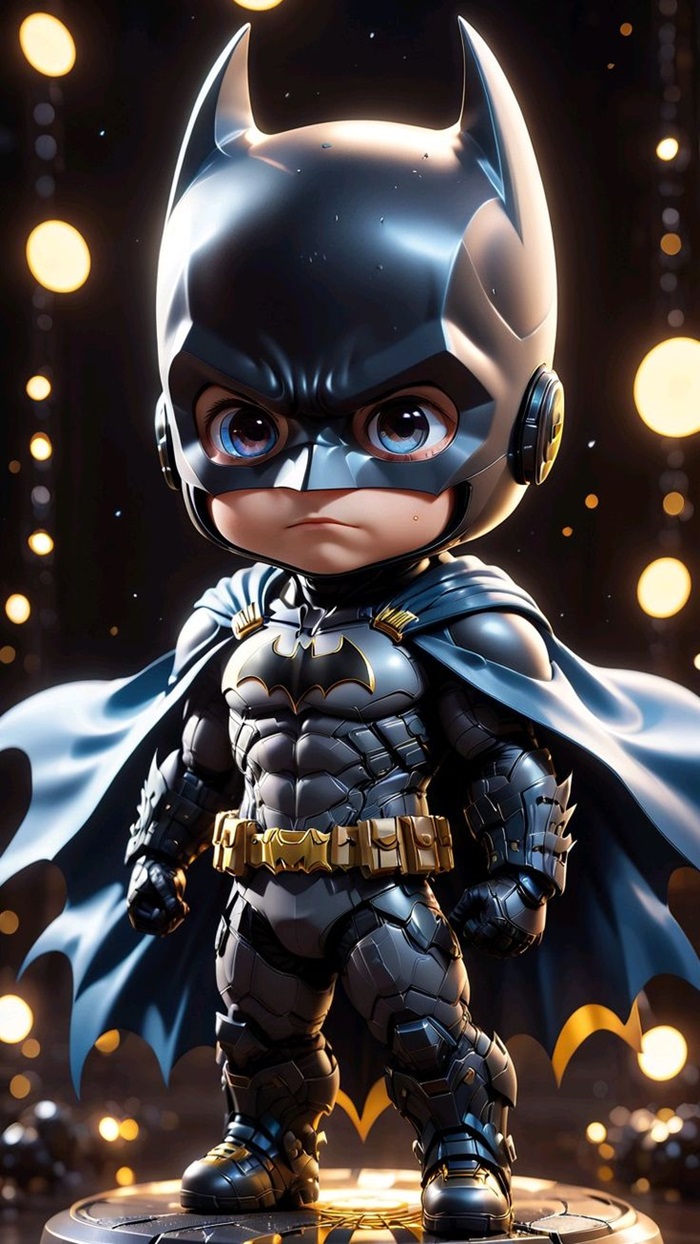 batman chibi 4K
