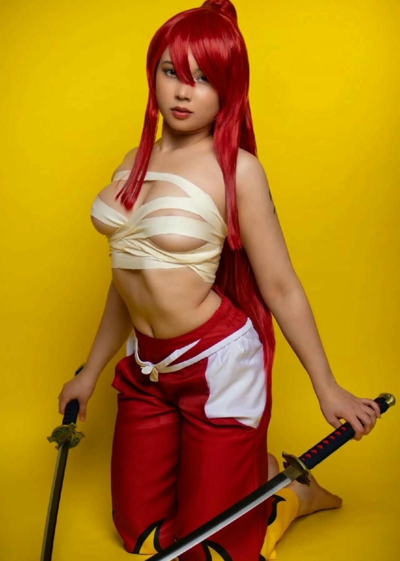 cosplay erza đáng yêu