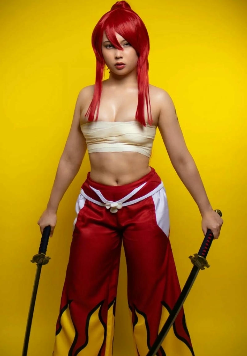 cosplay erza dễ thương