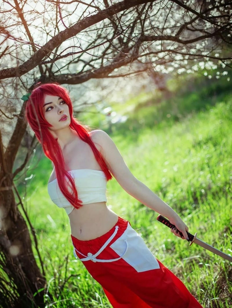 cosplay erza gợi cảm