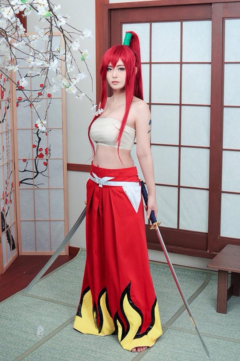 cosplay erza sexy