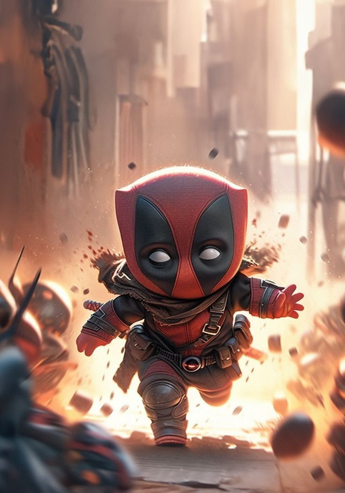 deadpool chibi HD đẹp nhất