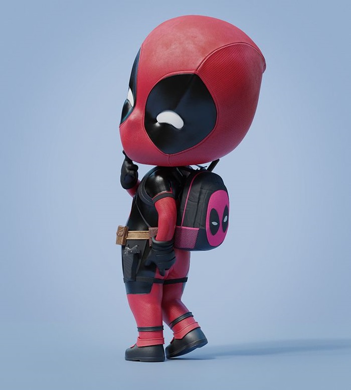deadpool chibi troll