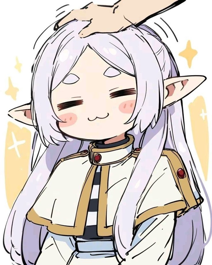 frieren chibi cực đáng yêu