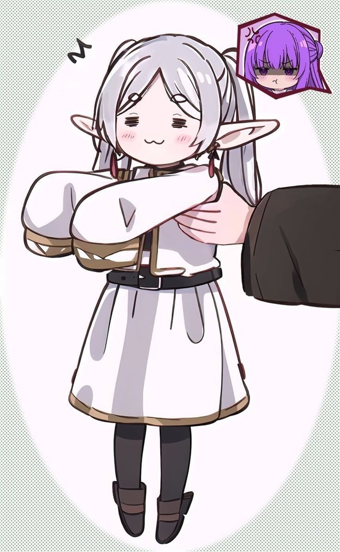 frieren chibi dễ thương
