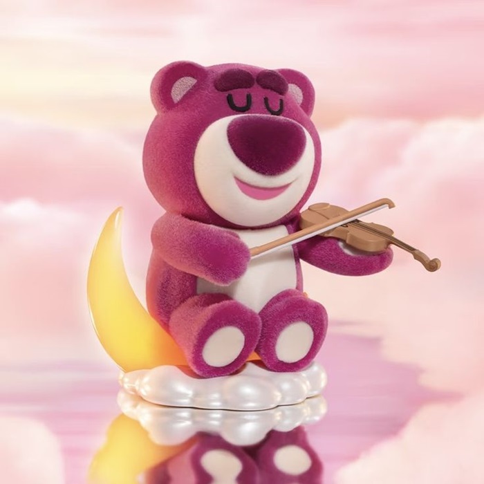 gấu dâu chibi đánh đàn