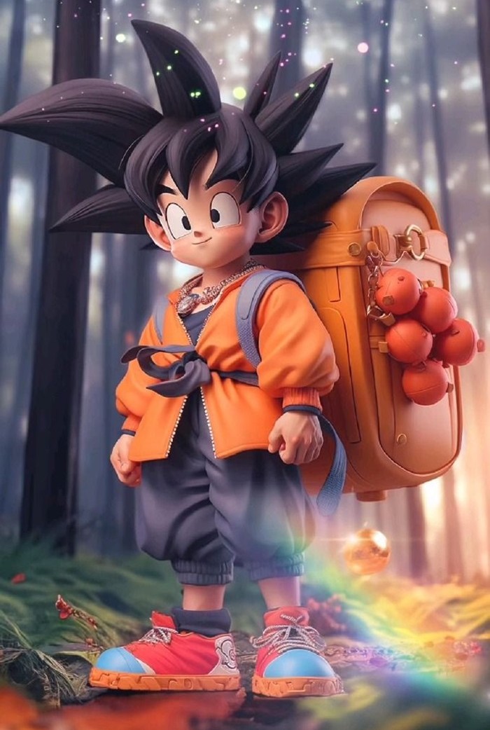 goku chibi 3D cute