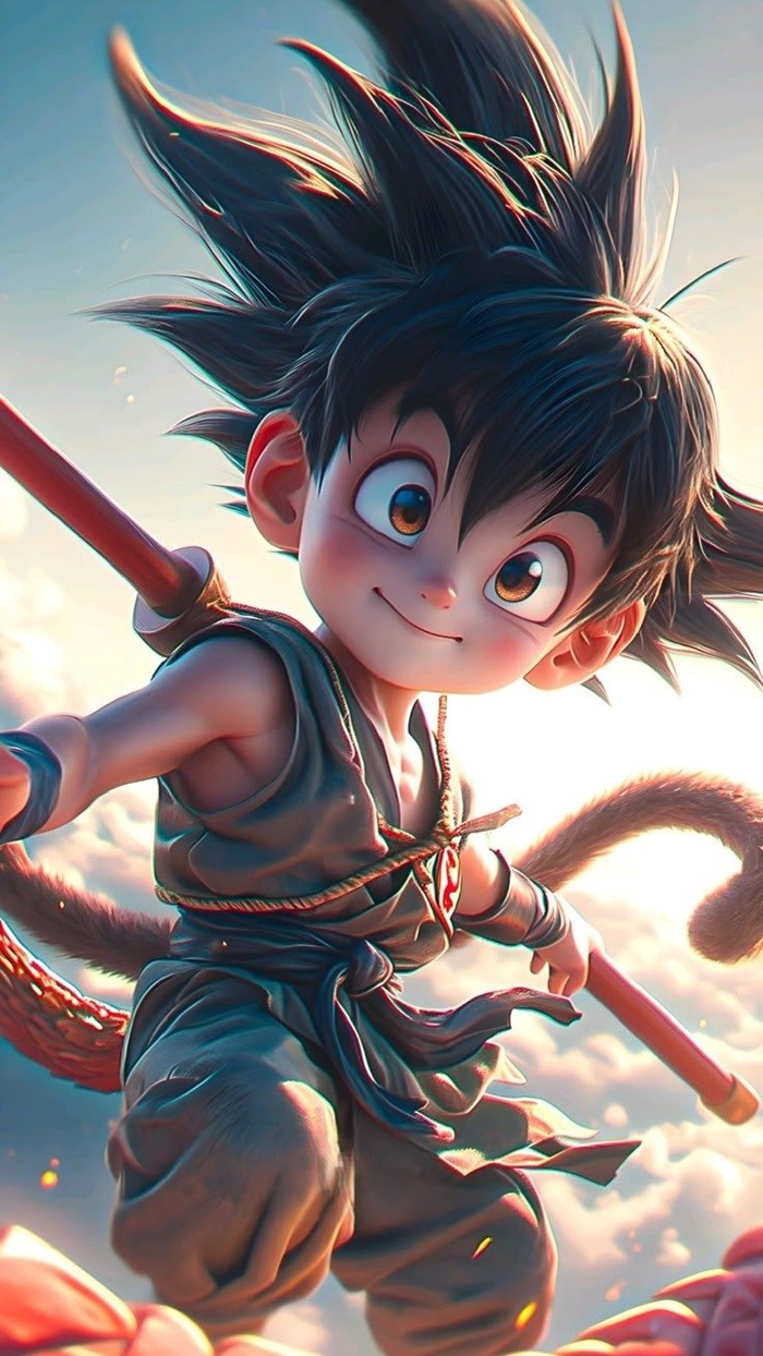 goku chibi 3D đáng yêu nhất