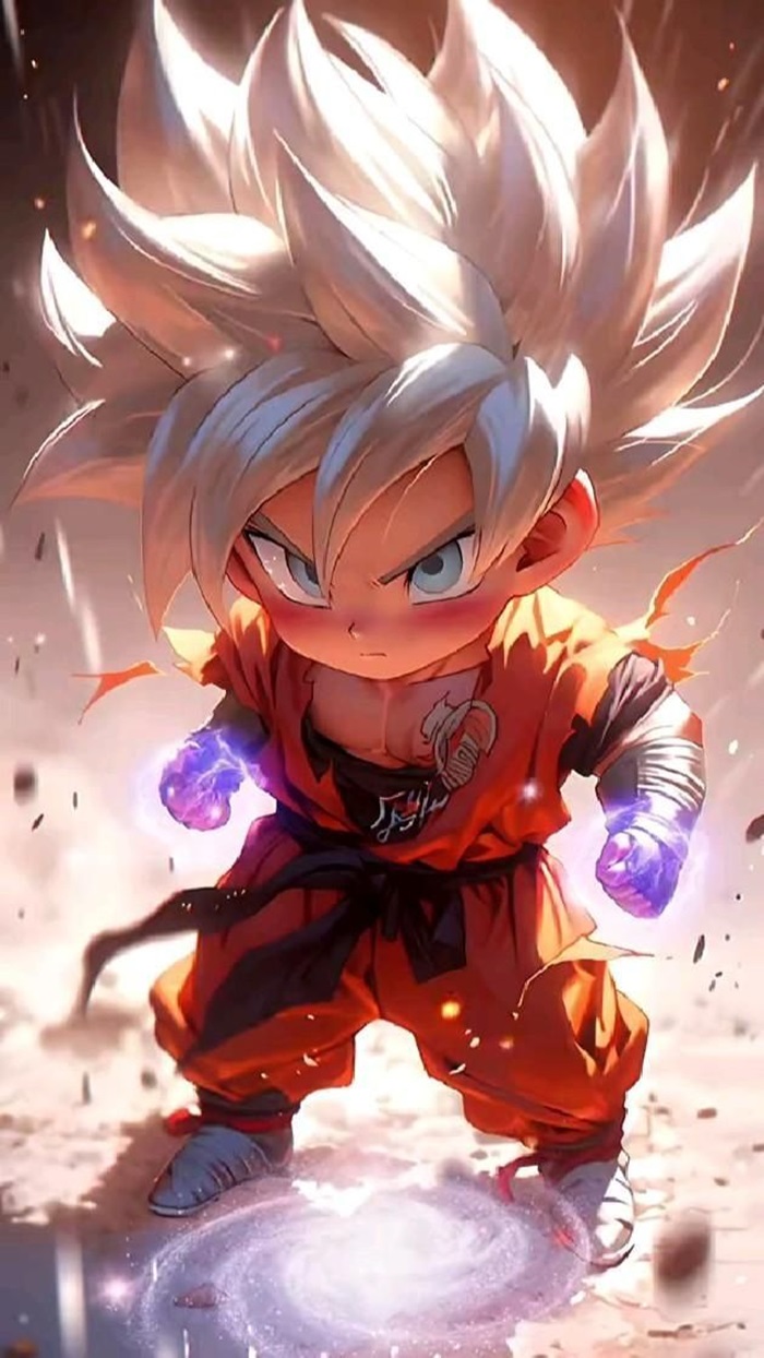 goku chibi cực cue