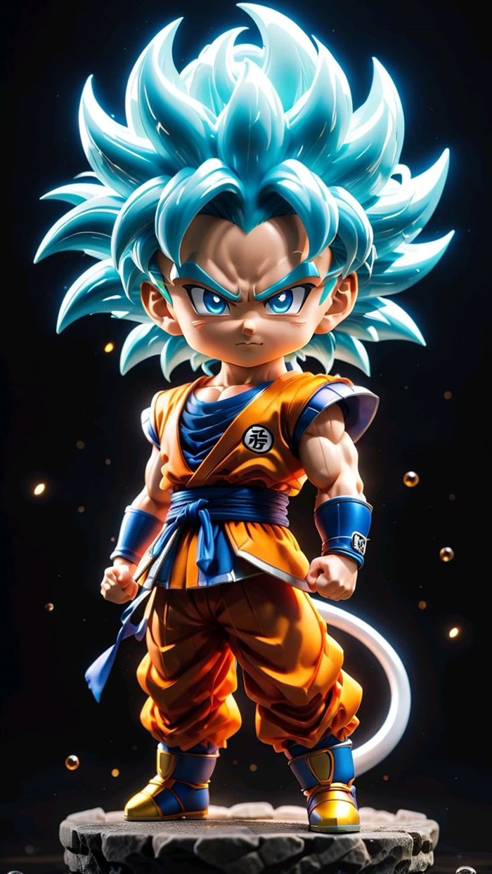 goku chibi cực kì ngầu