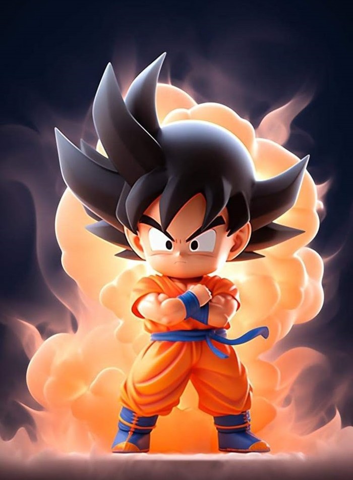 goku chibi cute