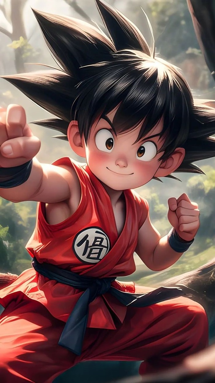 goku chibi đẹp trai