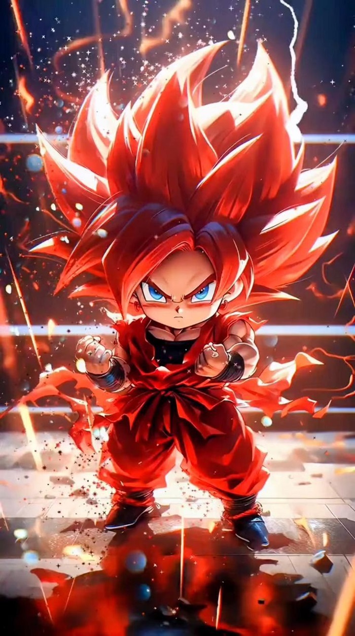 goku chibi full HD ngầu