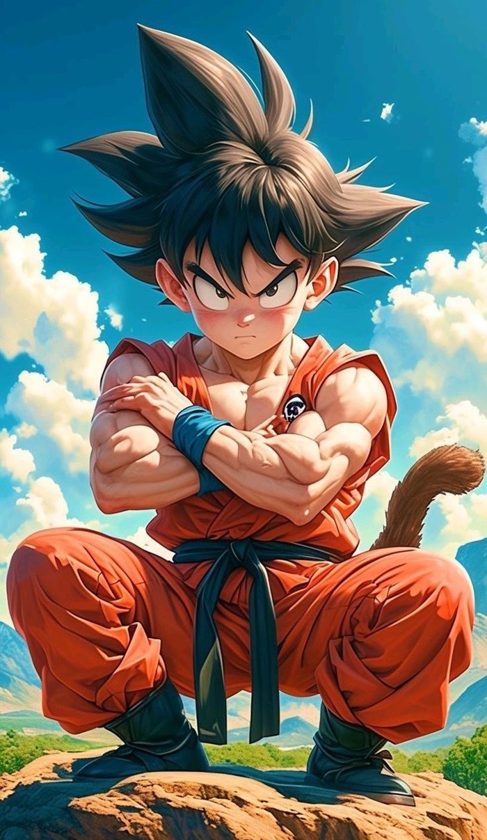 goku chibi siêu ngầu
