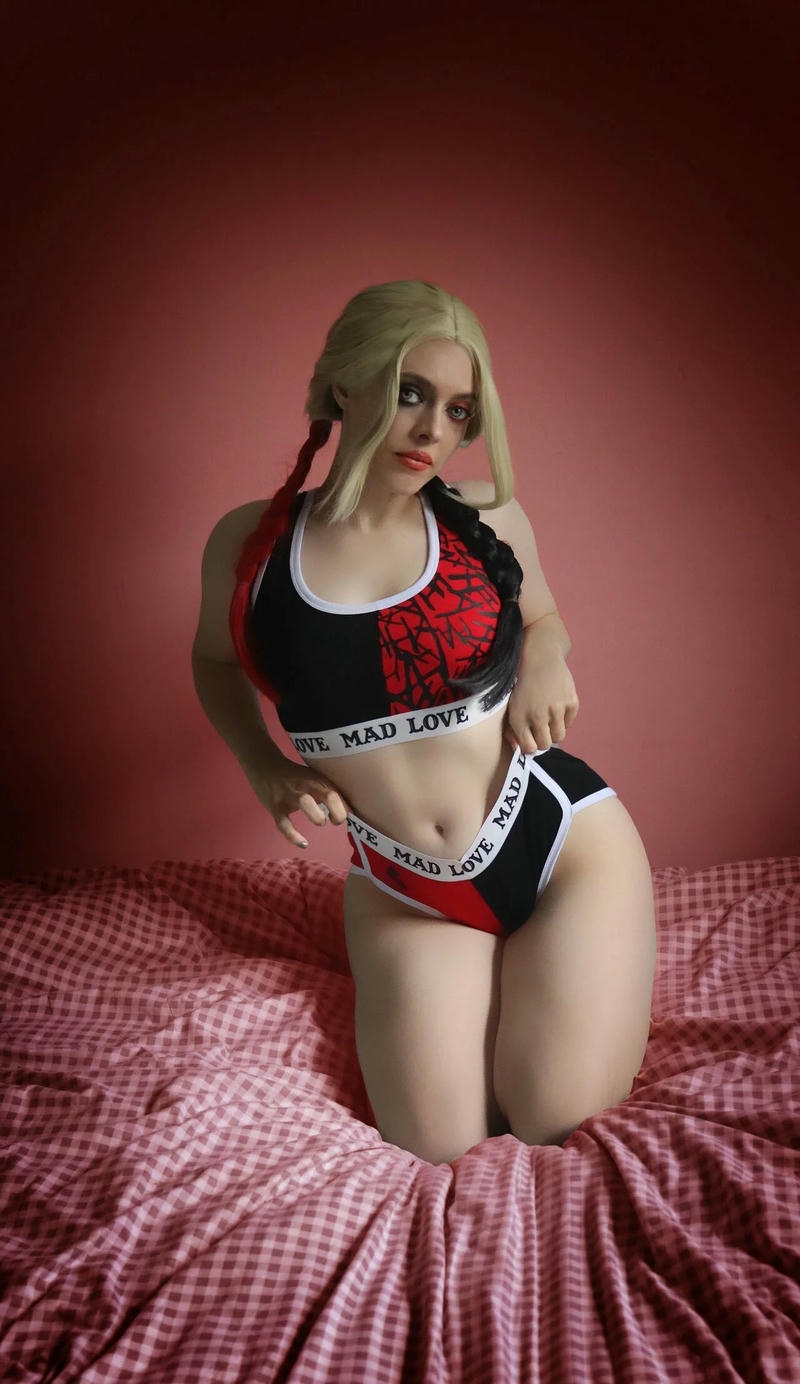 harley quinn cosplay cực xinh