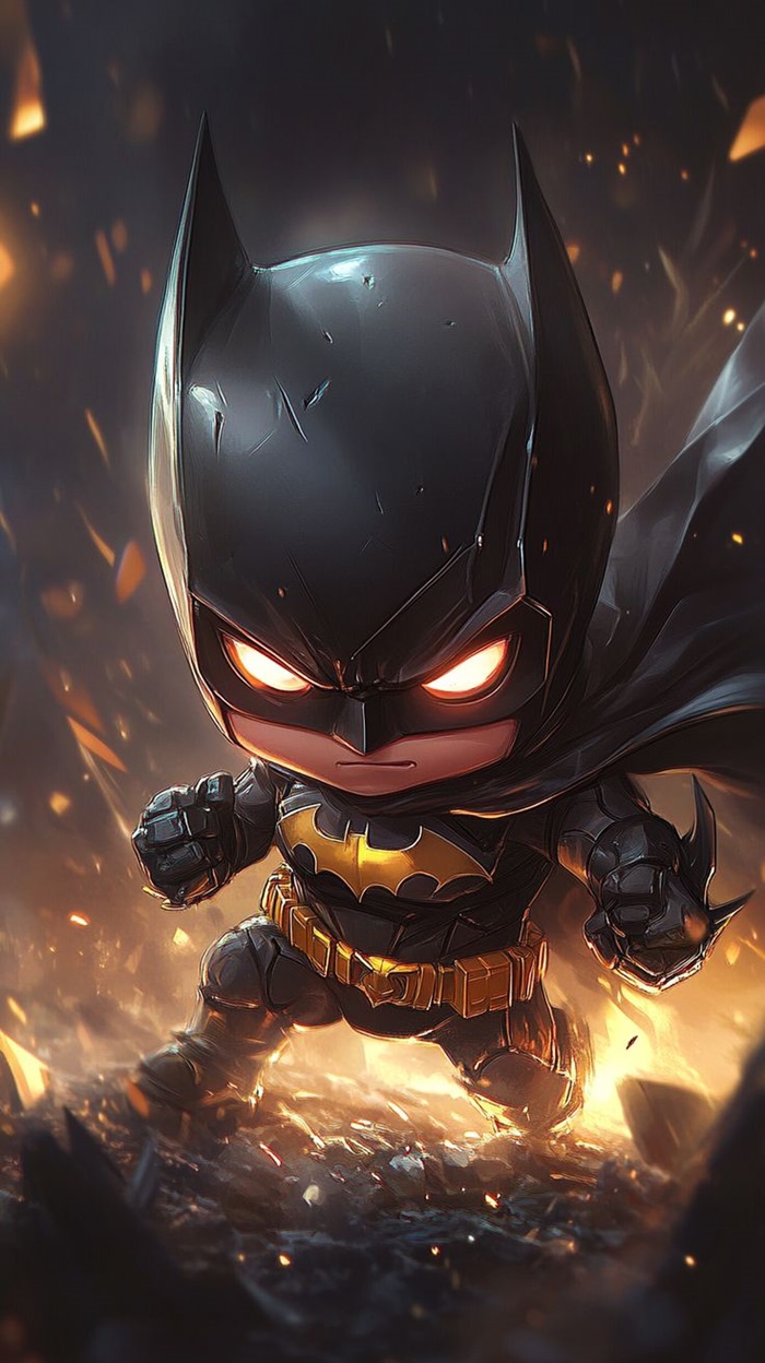 hình ảnh batman chibi HD